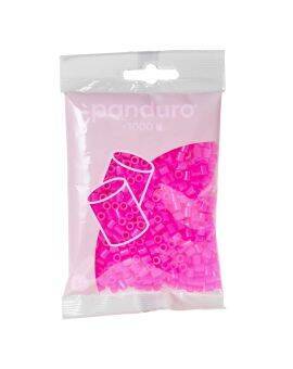 Panduro strijkkralen - 1000 stuks - 32 cerise translucent