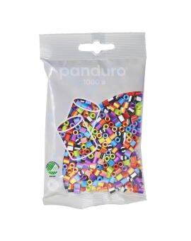 Panduro strijkkralen - 1000 stuks - 50 mix stripes basic