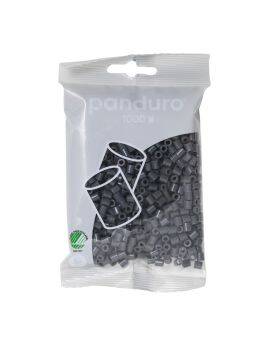 Panduro strijkkralen - 1000 stuks - 71 dark grey