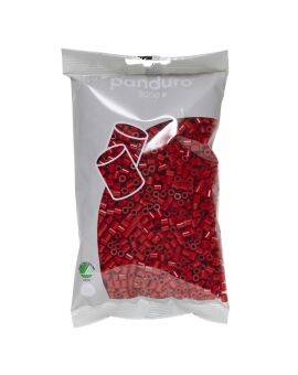 Panduro strijkkralen - 3000 stuks - 104 dark red