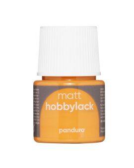 Hobbylak mat - 45 ml - oranje