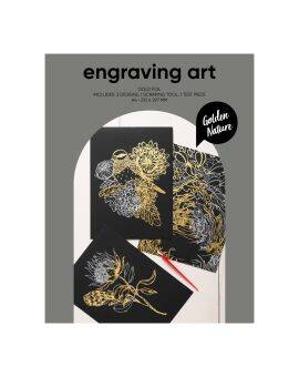 Engraving Art set - Golden Nature