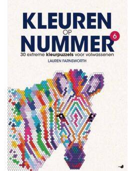 Kleurboek - Kleuren op nummer - deel 6