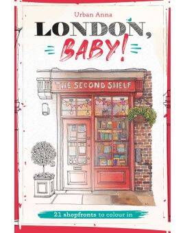 Kleurboek - Urban Anna - London, Baby!