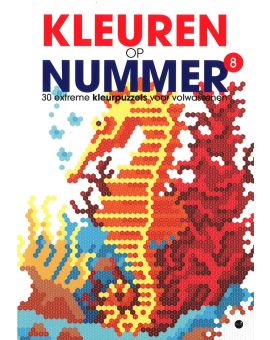 Kleurboek - Kleuren op nummer 8