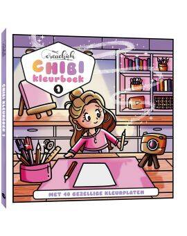 Kleurboek - CreaChick Chibikleurboek 1