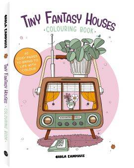 Kleurboek - Tiny Fantasy Houses