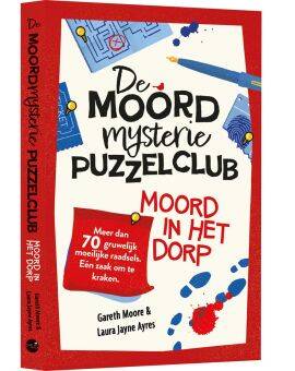 Puzzelboek - De moordmysterie puzzelclub - 1: Moord in het dorp