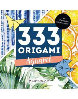 Boek - 333 Origami - Aquarel