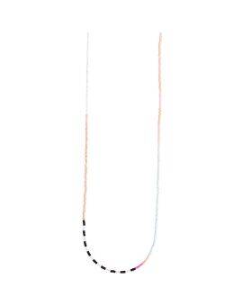 Mix It Up - kralenketting 65 cm - zilverkleurig