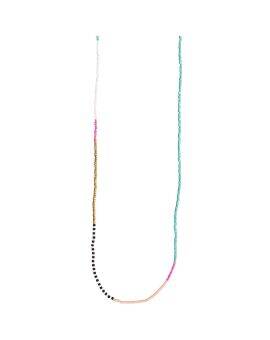 Mix It Up - kralen ketting 65 cm - goudkleurig