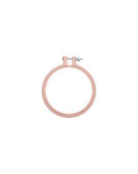 Borduurring kunststof - 10,1 cm - roze