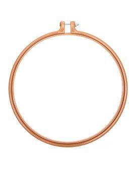 Borduurring kunststof - 22,8 cm - mosterd