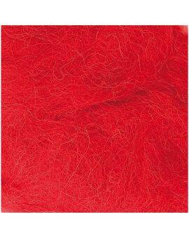 Viltwol - 50 gram - rood