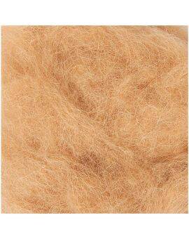 Viltwol - 50 gram - lichtbruin