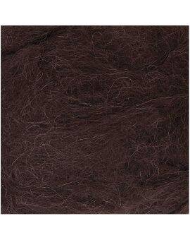 Viltwol - 50 gram - zwart