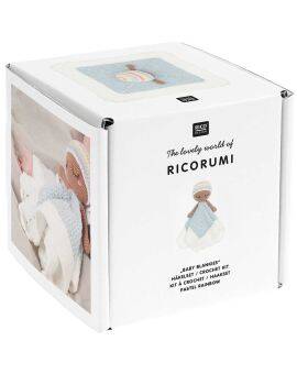 Ricorumi haakpakket Baby Blankies - pastel regenboog