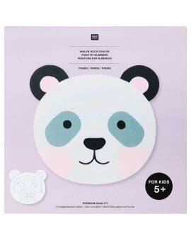 Kids schilderen op nummer set - panda