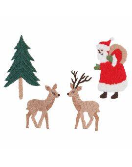 Rico Design Stick & Stitch set - Christmas Forest