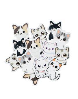 Funky Foam stickers - schattige katten