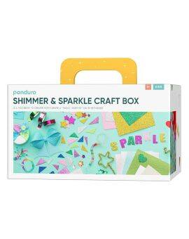 Panduro Junior Craft Box - Shimmer & Sparkle