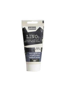 Pebeo lino verf - 80 ml - payne's grijs