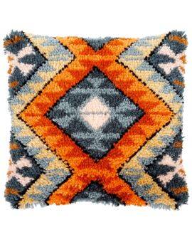 Knooppakket - kussen - etnische print