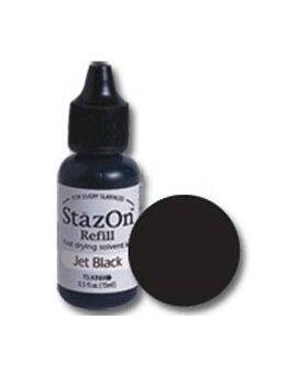 StazOn jet black stempelinkt - navulling