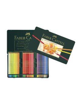 Kleurpotlood polychromos blik 60 stuks