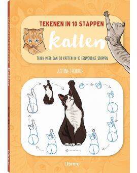 Boek - Tekenen in 10 Stappen - Katten