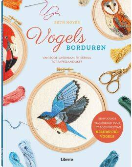 Boek - Vogels borduren