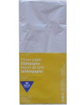 Zijdevloei 50x70 cm - 5 stuks - zilver