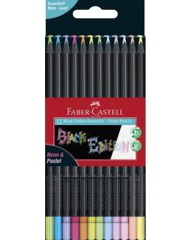 Faber-Castell Black Edition kleurpotloden - 12 stuks