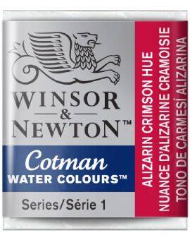 W&N Cotman Watercolours - half napje - alizarin crimson hue