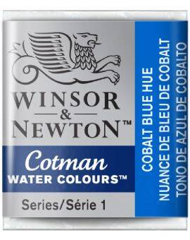 W&N Cotman Watercolours - half napje - colbalt blue hue