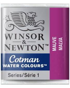 W&N Cotman Watercolours - half napje - mauve