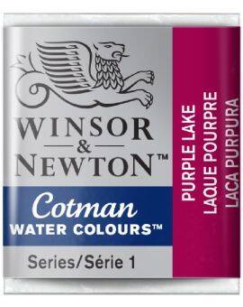 W&N Cotman Watercolours - half napje - purple lake
