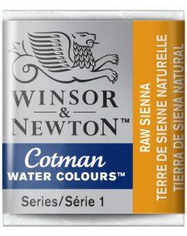 W&N Cotman Watercolours - half napje - raw sienna