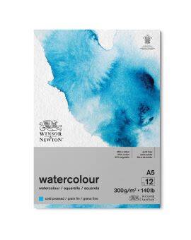 Winsor & Newton - blok aquarelpapier - A5 - eenzijdig gelijmd