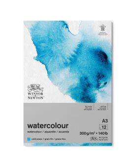 Winsor & Newton - blok aquarelpapier - A3 - eenzijdig gelijmd