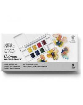 W&N Cotman Watercolour - pocketbox - floral