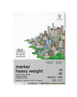 Winsor & Newton bleedproof markerpapier 160 gram - A4