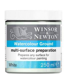 W&N Watercolour multi surface preparation - 250 ml - wit