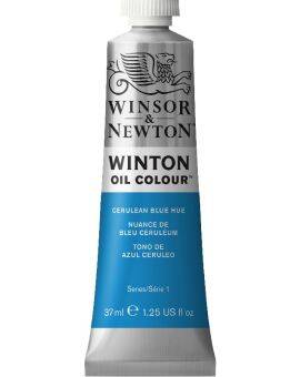 W&N Winton oil - 37 ml - cerulean blue phthalo hue