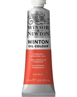 W&N Winton oil - 37 ml - permament geranium lake