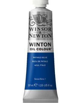 W&N Winton oil - 37 ml - phthalo blue (primary)