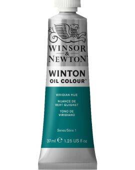 W&N Winton oil - 37 ml - viridian phthalo hue