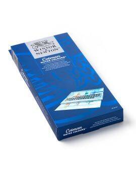 W&N Cotman Watercolour - studio set - 45 halve napjes