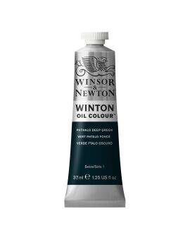 W&N Winton oil - 37 ml - phthalo deep green