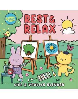 Kleurboek - Sunny Vibes Rest & Relax
